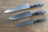 Iseya VG10 G-Series 33 Layer Damascus Japanese Chef's Petty 150mm, Santoku 180mm& Gyuto 210mm Set - Japannywholesale