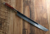 Sakai Takayuki Honyaki White Steel No.1 Mirrored Finish Sakimaru Takohiki  330mm Gold Lacquered Handle - Japannywholesale