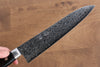 Seisuke AUS10 45 Layer Mirrored Finish Damascus Gyuto  210mm Black Pakka wood Handle - Japannywholesale