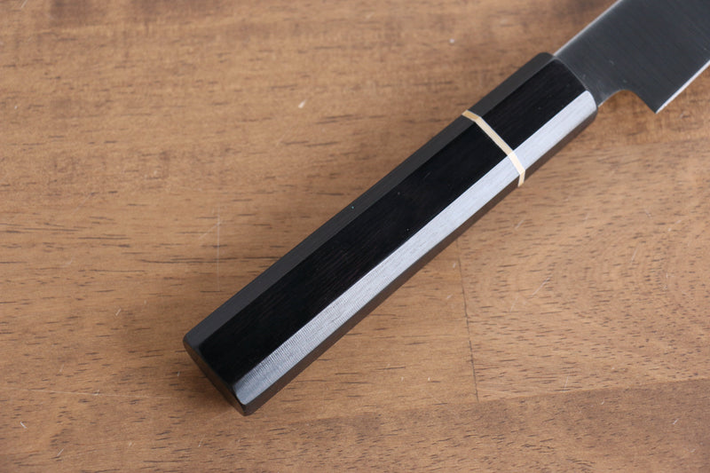 Seisuke Molybdenum Slicer  180mm Black Pakka wood Handle - Japannywholesale