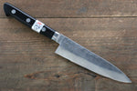 Fujiwara Teruyasu Fujiwara Teruyasu Maboroshi White Steel No.1 Nashiji Hammered Petty-Utility  130mm with Black Pakka wood Handle - Japannywholesale