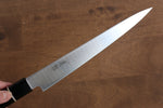 Seisuke Molybdenum Slicer  210mm Black Pakka wood Handle - Japannywholesale