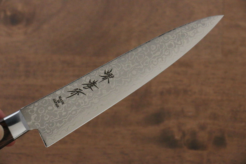 Sakai Takayuki VG10 17 Layer Damascus Mirrored Finish Japanese Santoku & Petty  mm - Japannywholesale