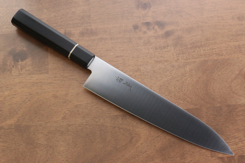 Seisuke Molybdenum Gyuto  210mm Black Pakka wood Handle - Japannywholesale