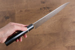 Seisuke Molybdenum Gyuto  210mm Black Pakka wood Handle - Japannywholesale