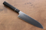 Seisuke Molybdenum Santoku  180mm Black Pakka wood Handle - Japannywholesale