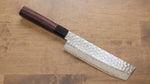 Seisuke AUS10 45 Layer Damascus Usuba  160mm Shitan Handle - Japannywholesale