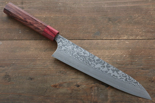 Yoshimi Kato SG2 Damascus Gyuto Japanese Chef Knife 210mm with Honduras Handle - Japannywholesale