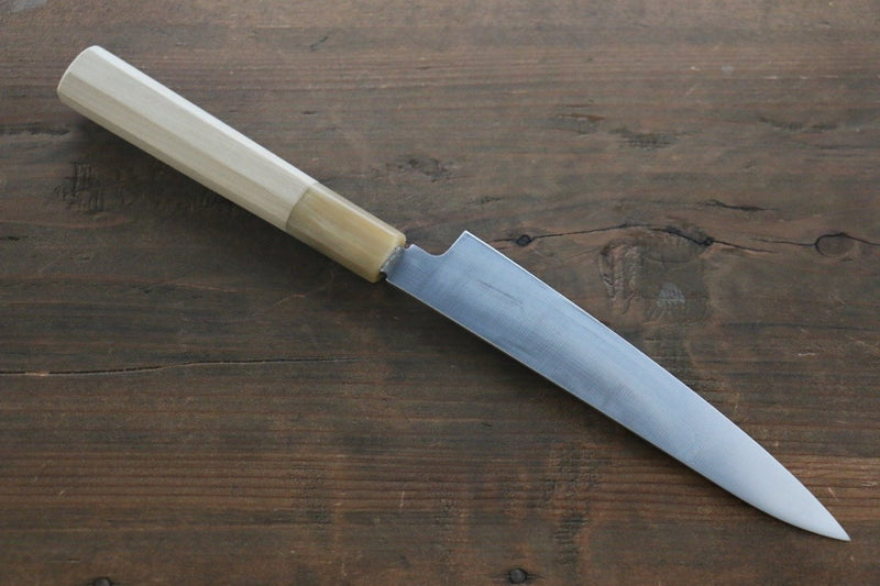 Sakai Takayuki Grand Chef Grand Chef Swedish Steel-stn Petty-Utility  150mm Magnolia Handle - Japannywholesale