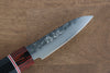 Seisuke VG10 Damascus Paring  80mm Black Pakka wood Handle - Japannywholesale