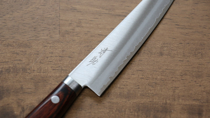 Seisuke VG1 Petty-Utility  135mm Mahogany Handle - Japannywholesale