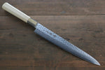 Sakai Takayuki AUS10 45 Layer Damascus Sujihiki  240mm Magnolia Handle - Japannywholesale