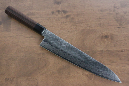 Seisuke AUS10 Gyuto  240mm Shitan Handle - Japannywholesale