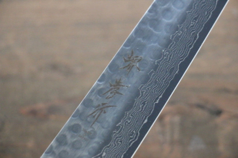 Sakai Takayuki AUS10 45 Layer Damascus Sujihiki  240mm Magnolia Handle - Japannywholesale