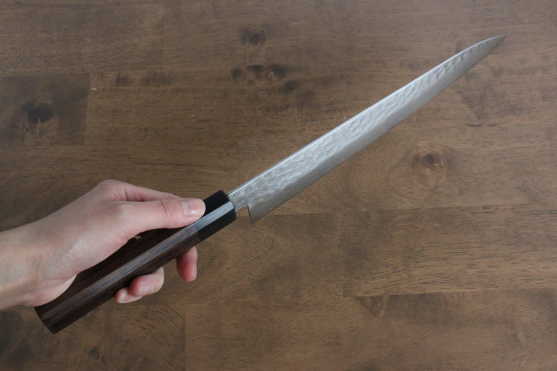 Seisuke AUS10 Gyuto  240mm Shitan Handle - Japannywholesale