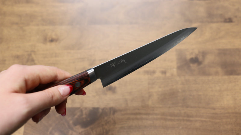 Seisuke VG1 Petty-Utility  135mm Mahogany Handle - Japannywholesale