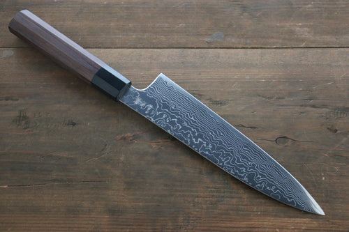 Sukenari SG2 Damascus Gyuto  210mm Shitan Handle - Japannywholesale