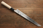 Choyo Blue Steel No.1 Mirrored Finish Kiritsuke Yanagiba  270mm - Japannywholesale