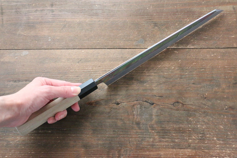 Choyo Blue Steel No.1 Mirrored Finish Kiritsuke Yanagiba  270mm - Japannywholesale