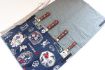 Japanese Style Knife Roll Konsake-Ura-Konkasuri 4 Pockets - Japannywholesale