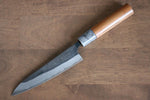 Nao Yamamoto White Steel No.2 Kurouchi Petty-Utility  140mm Cherry Blossoms Handle - Japannywholesale