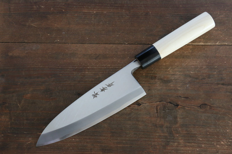 Sakai Takayuki [Left Handed] Kasumitogi White Steel Deba - Japannywholesale