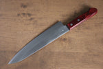 Nao Yamamoto White Steel No.2 Gyuto  210mm Red Pakka wood Handle - Japannywholesale