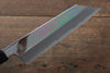 Choyo Blue Steel No.1 Mirrored Finish Kiritsuke Santoku  180mm - Japannywholesale