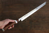 Sakai Takayuki Shiden Silver Steel No.3 Takohiki  300mm Desert Ironwood(Sugihara model) Handle - Japannywholesale