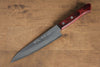 Nao Yamamoto White Steel No.2 Petty-Utility  150mm Red Pakka wood Handle - Japannywholesale