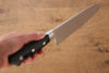 Iseya Molybdenum Santoku  180mm Black Pakka wood Handle - Japannywholesale