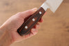 Iseya Molybdenum Gyuto  180mm Mahogany Pakka wood Handle - Japannywholesale