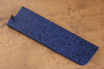 (Cyu) Blue Pakka wood Sheath for 180mm Nakiri with Plywood pin Kaneko - Japannywholesale