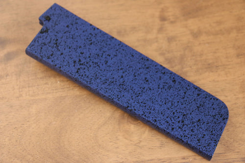 (Cyu) Blue Pakka wood Sheath for 180mm Nakiri with Plywood pin Kaneko - Japannywholesale