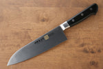 Iseya Molybdenum Santoku  180mm Black Micarta Handle - Japannywholesale