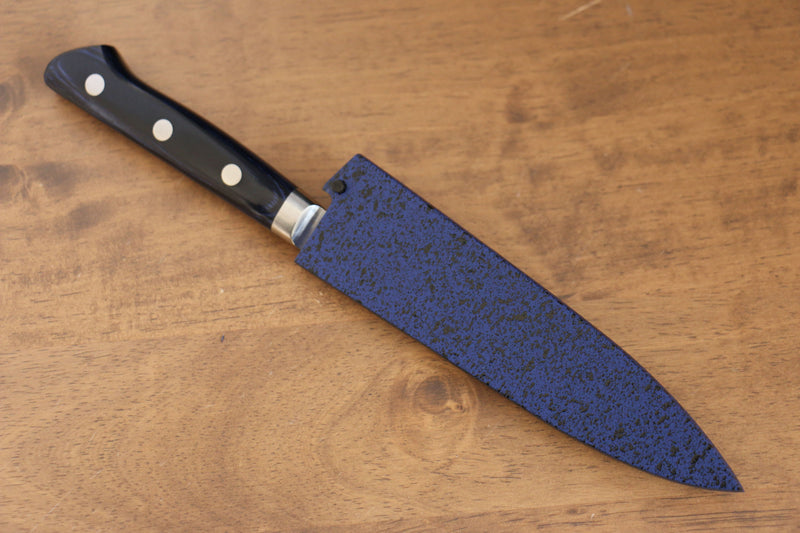 Blue Pakka wood Sheath for 120mm Petty-Utility with Plywood pin Kaneko - Japannywholesale