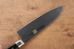 Iseya Molybdenum Santoku  180mm Black Micarta Handle - Japannywholesale