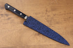 Blue Pakka wood Sheath for 150mm Petty-Utility with Plywood pin Kaneko - Japannywholesale