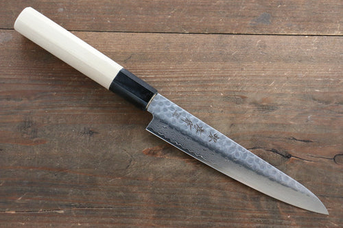 Sakai Takayuki AUS10 45 Layer Damascus Petty-Utility  150mm - Japannywholesale