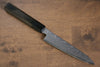 Kajin Cobalt Special Steel Damascus Petty-Utility  135mm Gray Pakka wood Handle - Japannywholesale