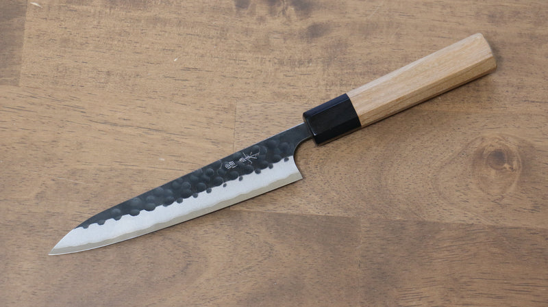 Masakage Koishi Blue Super Black Finished Petty-Utility  150mm American Cherry Handle - Japannywholesale