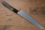 Kajin Cobalt Special Steel Damascus Gyuto  210mm Gray Pakka wood Handle - Japannywholesale