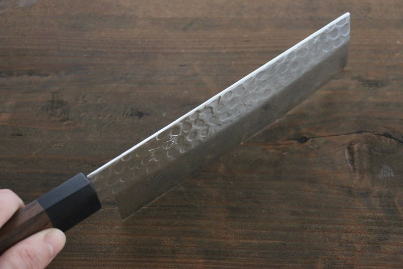 Seisuke AUS10 Nakiri  165mm Shitan Handle - Japannywholesale