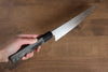 Kajin Cobalt Special Steel Damascus Gyuto  210mm Gray Pakka wood Handle - Japannywholesale