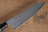 Seisuke VG10 Damascus Santoku  180mm Gray Pakka wood Handle - Japannywholesale