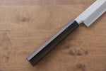 Jikko Silver Steel No.3 Sakimaru Yanagiba  330mm Shitan Handle - Japannywholesale