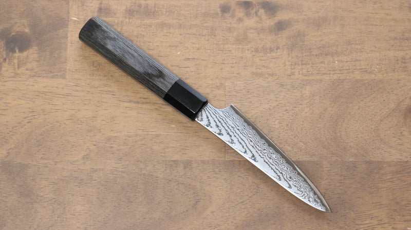 Kanjyo VG10 Damascus Petty-Utility  120mm Gray Pakka wood Handle - Japannywholesale