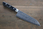 Sakai Takayuki AUS10 45 Layer Mirrored Finish Damascus Santoku  170mm - Japannywholesale