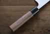 Nao Yamamoto Silver Steel No.3 Nashiji Gyuto  180mm Walnut Handle - Japannywholesale