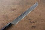 Jikko Silver Steel No.3 Sakimaru Yanagiba  240mm Shitan Handle - Japannywholesale